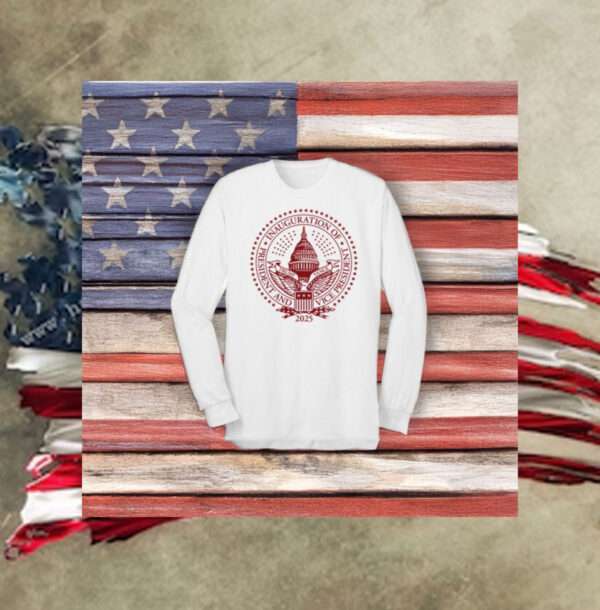 2025 Trump Inaugural Seal White Long Sleeve T-Shirts