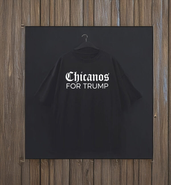 Aclj Ms. Pulido Wearing Chicanos For Trump T-Shirt