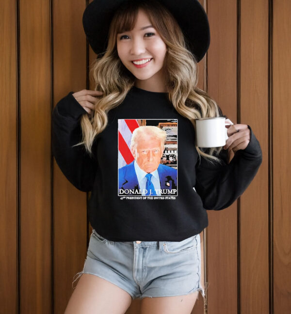 Awesome Premium President Donald Trumps Inaugural Portrait 2025 Republican Election T-Shirt