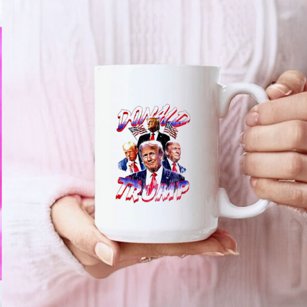 Donald TRump 47th 4x picture collage Mug