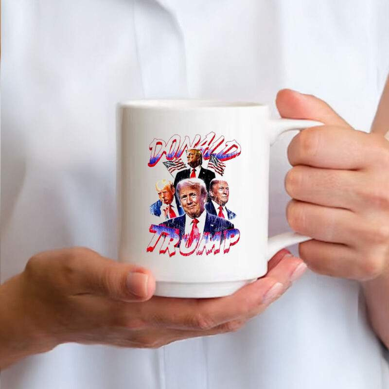 Donald TRump 47th 4x picture collage Mug