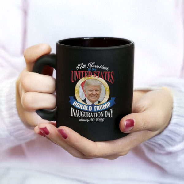 Donald Trump 2025 Inauguration Day Mug