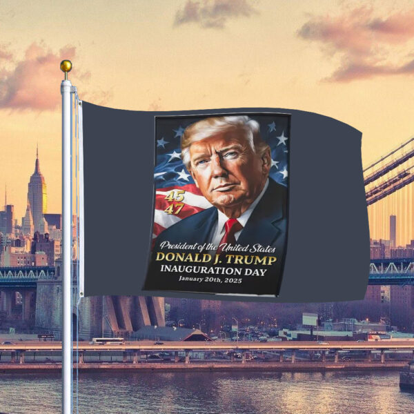 Donald Trump 2025 Presidential Inauguration American Flag Political Flag