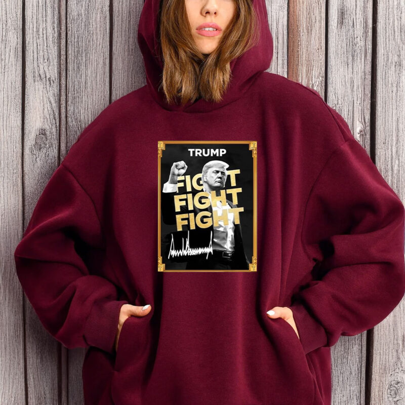 Donald Trump Fight Fight Fight Meme Coin T-Shirt