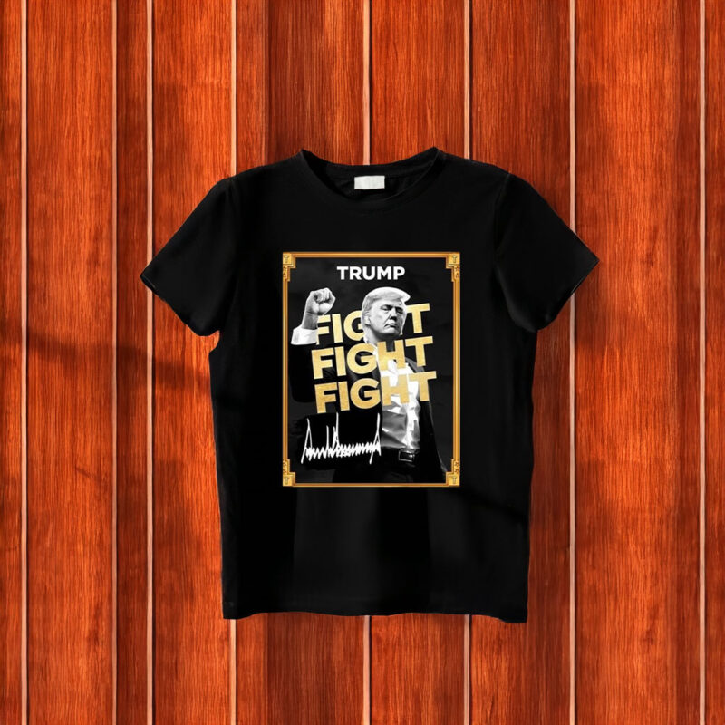 Donald Trump Fight Fight Fight Meme Coin T-Shirt