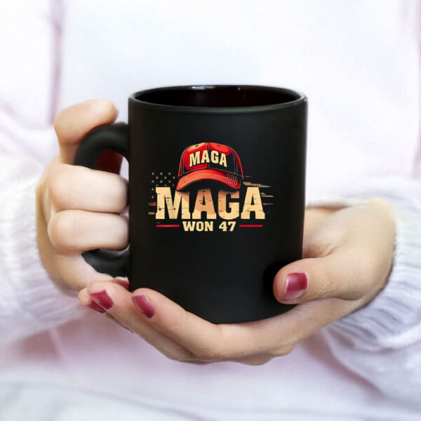 Donald Trump MAGA Won 47 Mug