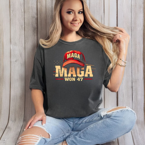 Donald Trump MAGA Won 47 T-Shirt