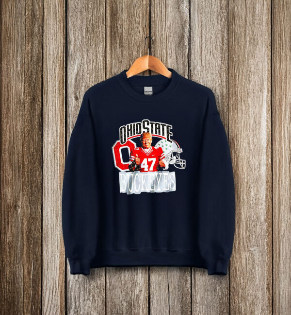 Donald Trump Ohio State Buckeyes 2025 National Champions T-Shirt