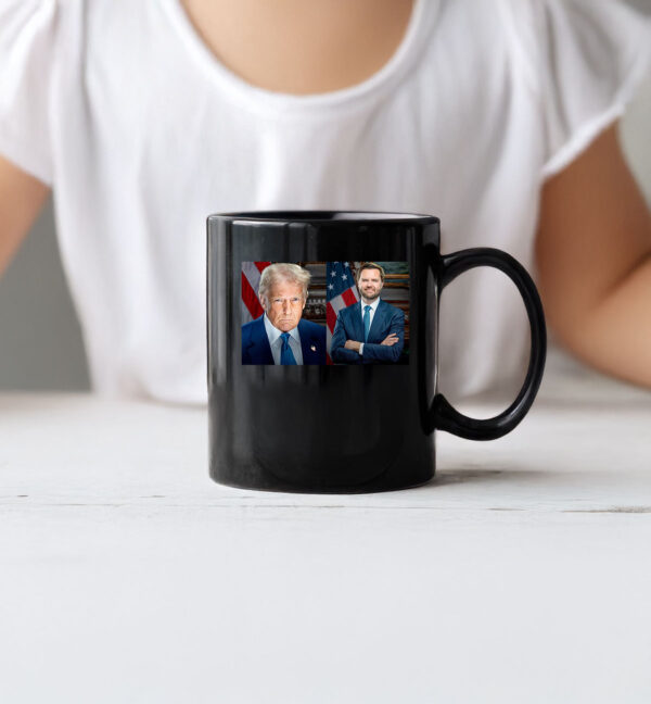 Donald Trump's and JD Vance's official portraits released Mug