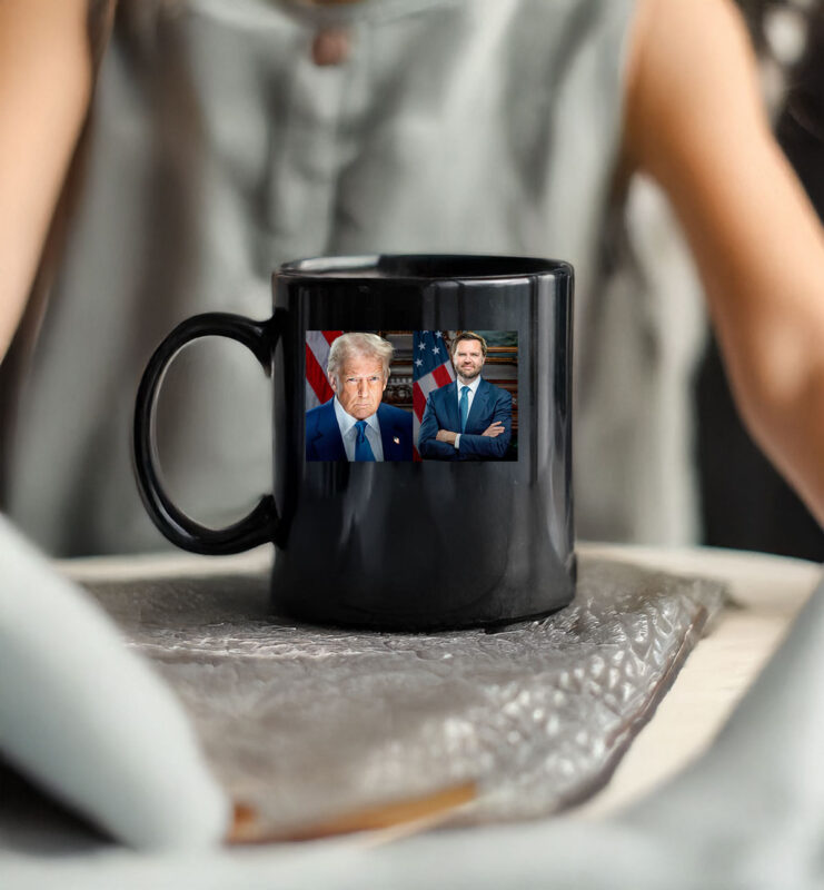 Donald Trump's and JD Vance's official portraits released Mug