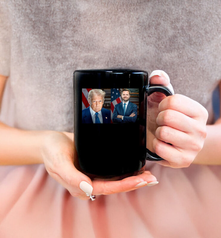 Donald Trump's and JD Vance's official portraits released Mug