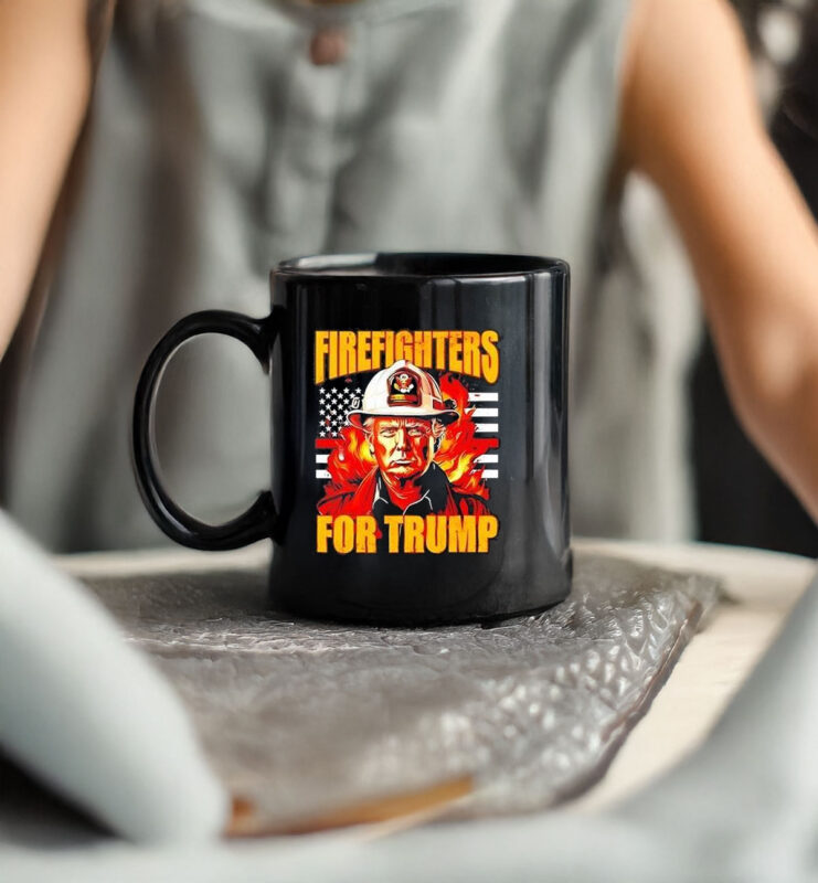 Firefighters For Trump Pray For California La Strong Mug