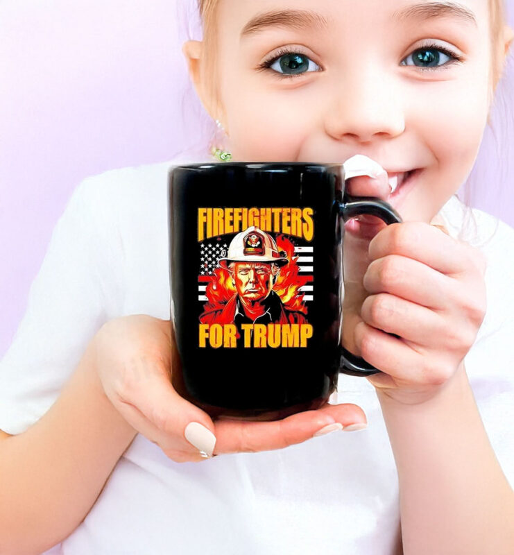 Firefighters For Trump Pray For California La Strong Mug
