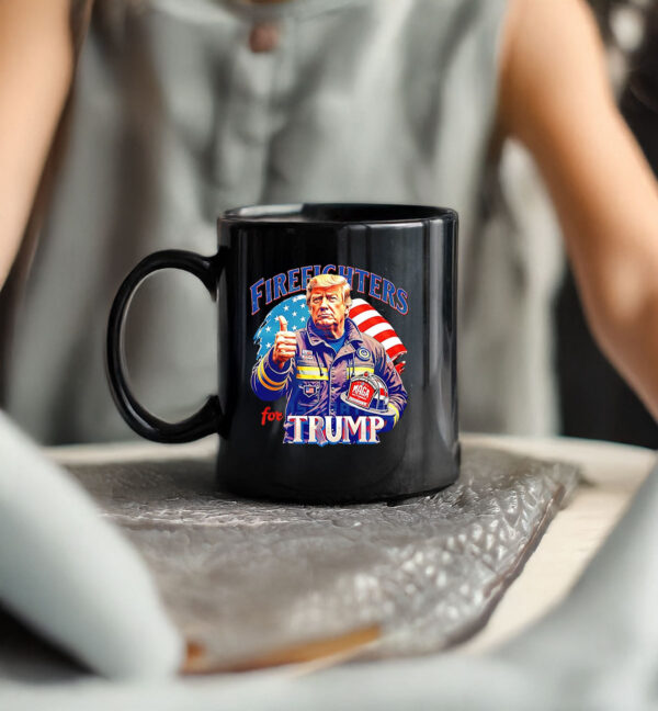 Firefighters for Trump Maga Stay Strong Los Angeles Mug