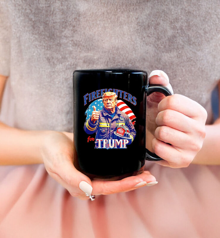 Firefighters for Trump Maga Stay Strong Los Angeles Mug