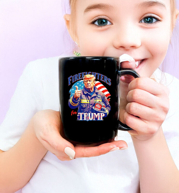 Firefighters for Trump Maga Stay Strong Los Angeles Mug