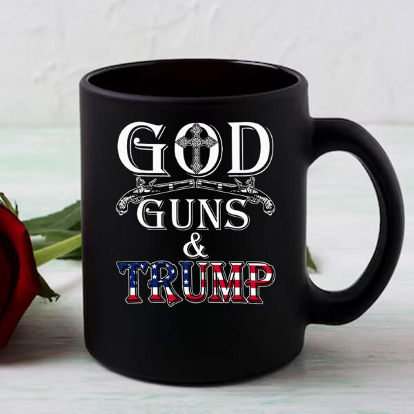 God Guns Trump 47 Mug