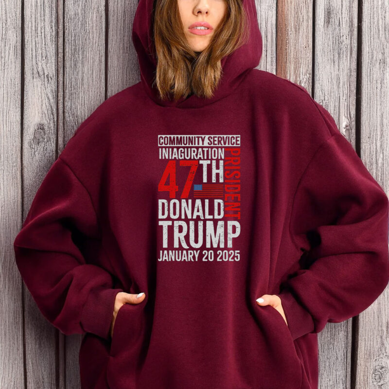 Good Donald Trump Community Service Inauguration T-Shirt