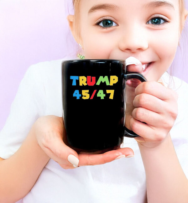 LEGO Donald Trump President 45-47 Mega Fight Fight Fight Mug