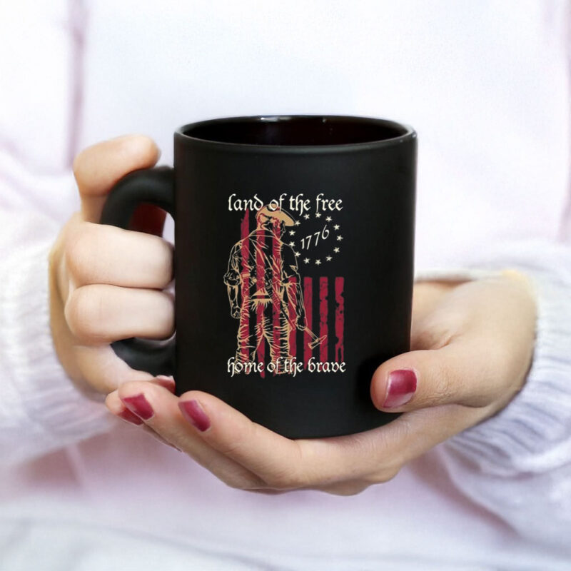 Land Of The Free Home Of The Bravo Donald Trump 2025 Mug