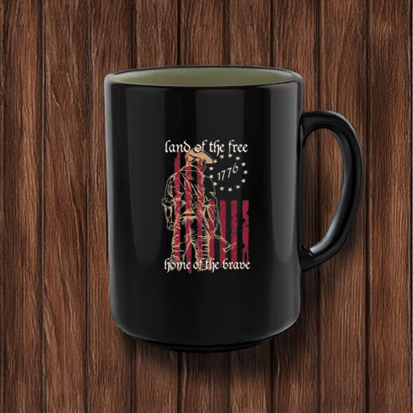 Land Of The Free Home Of The Bravo Donald Trump 2025 Mug