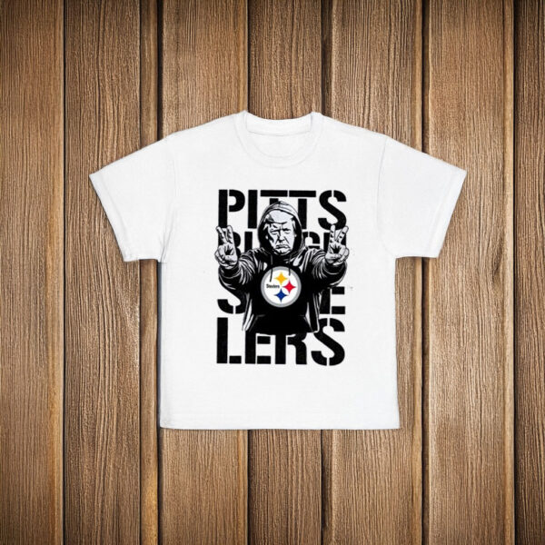 Pittsburgh Steelers Donald Trump Football T-Shirt