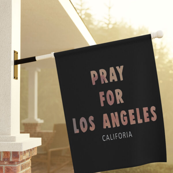 Pray For Los Angeles California Flag