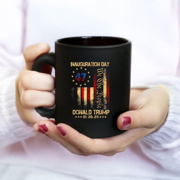 President Donald Trump Inauguration Day 2025 Memorabilia Mug