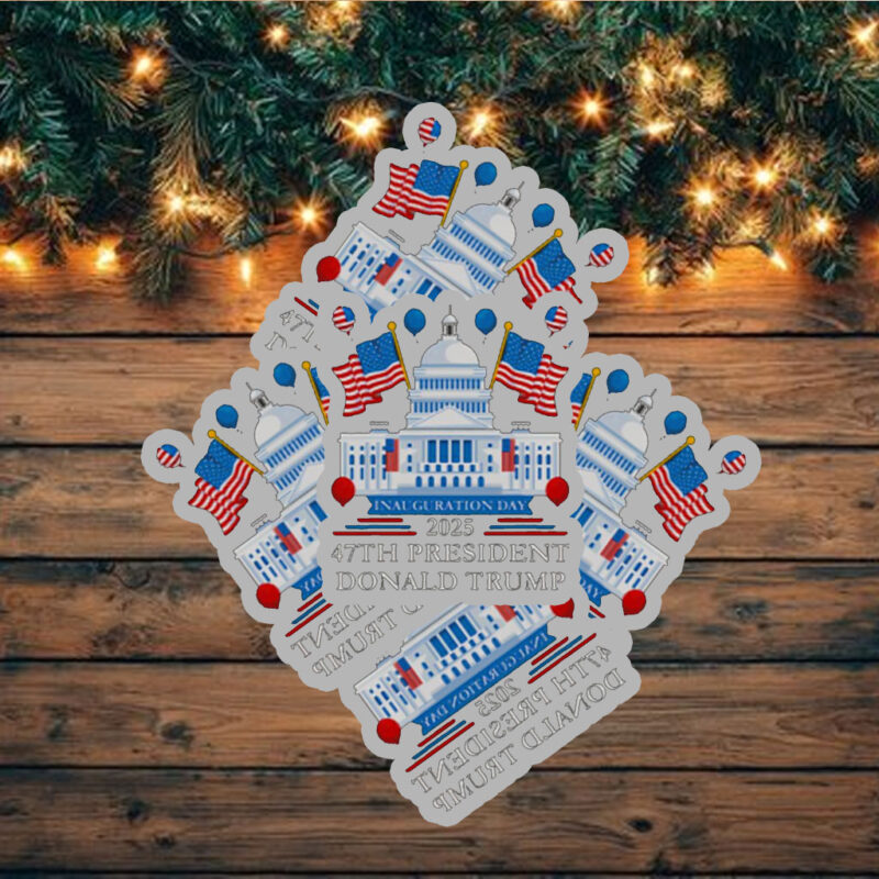 President Donald Trump Inauguration Day 2025 Sticker ,Car Magnet
