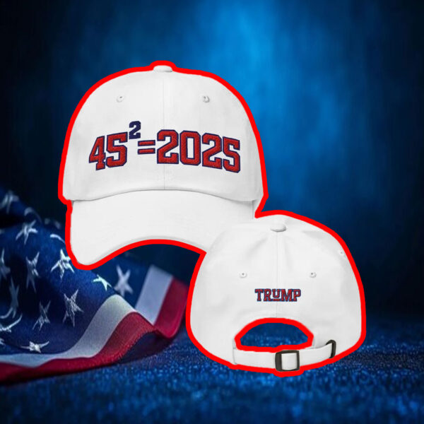 President Trump 45 Squared 2025 Hat