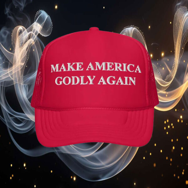 Support Trump Make America Godly Again Hat