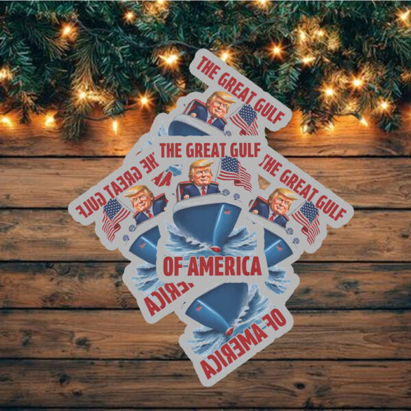 The Great Gulf of America USA Trump Sticker ,Car Magnet