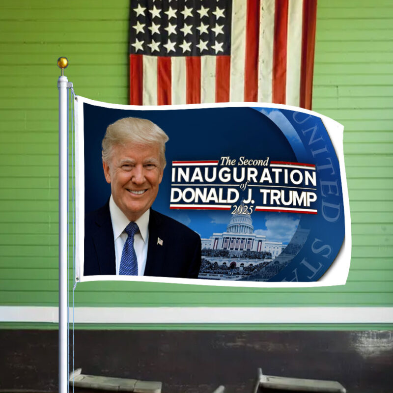 The Second Inauguration Of Donald J. Trump 2025 Flag