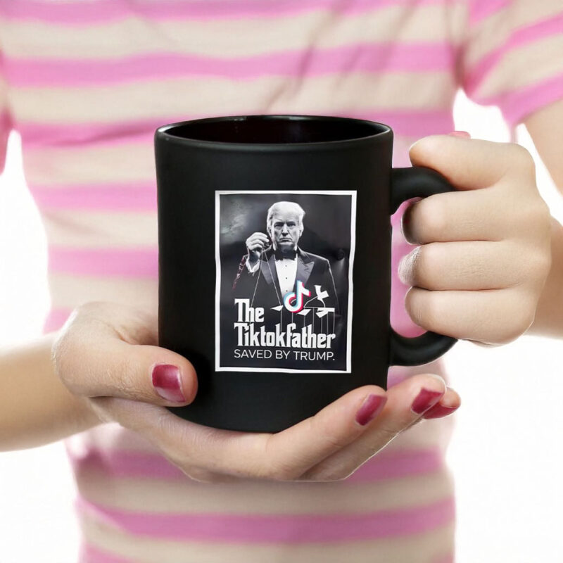 The Tiktokfather Saved By Trump 2025 Mug