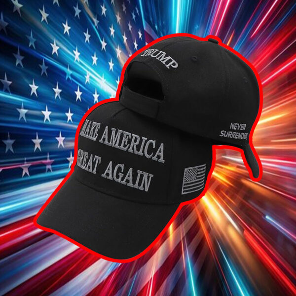 Trump 2025 45-47 Hat MAGA Black