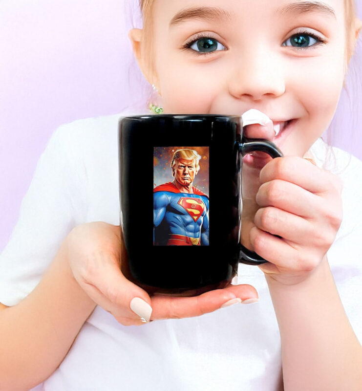 Trump 2025 Inaugural Day Superman Mug