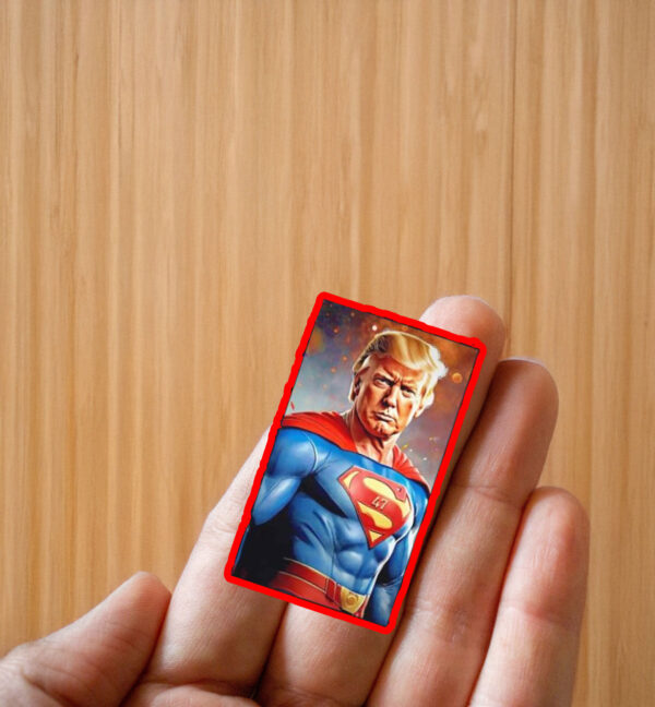 Trump 2025 Inaugural Day Superman Sticker ,Car Magnet