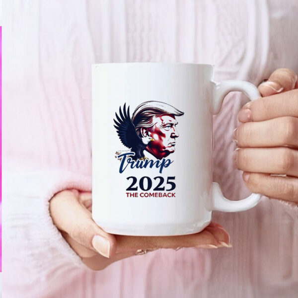 Trump 2025 The Comeback Mug