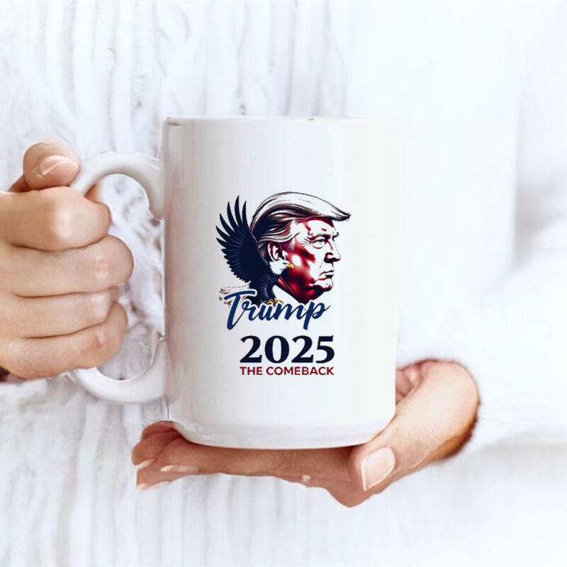 Trump 2025 The Comeback Mug
