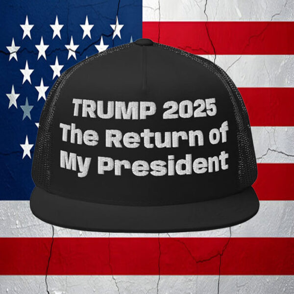 Trump 2025 The Return of My President Hat