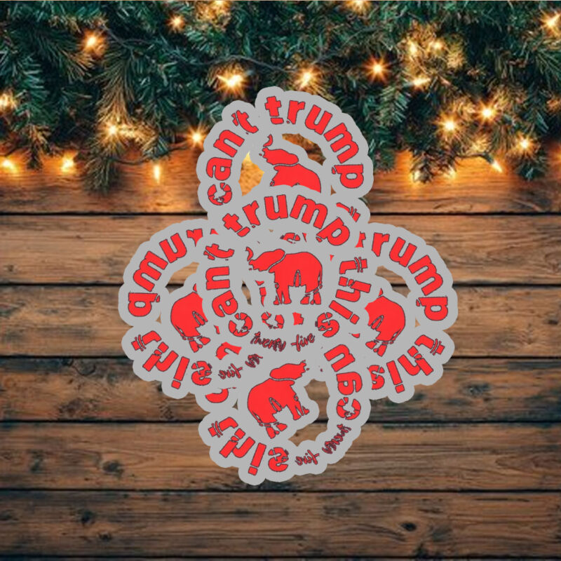 'Trump 2025' YueWear Sticker ,Car Magnet
