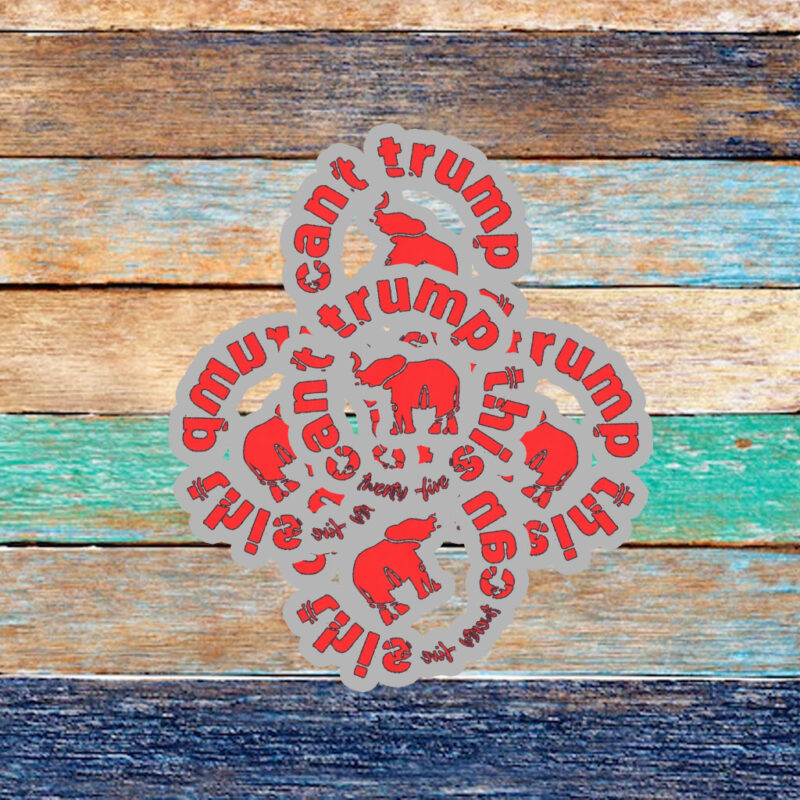 'Trump 2025' YueWear Sticker ,Car Magnet