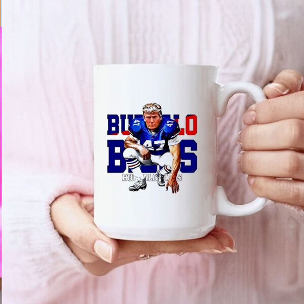 Trump 47 Buffalo Bills Super Bowl Lix 2025 Mug