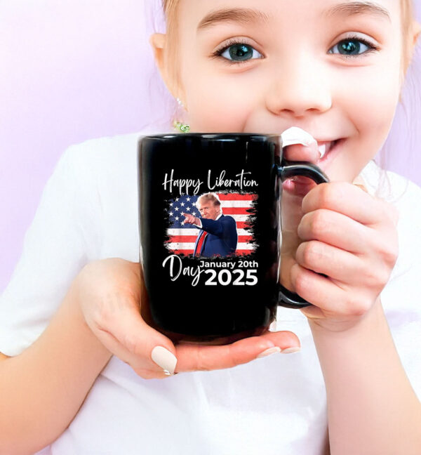 Trump Happy Liberation Declares Liberation Day Day 2025 President Mug