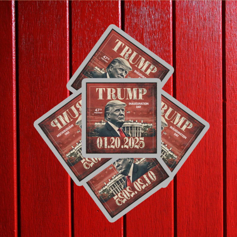 Trump Inauguration 2025 Sticker ,Car Magnet