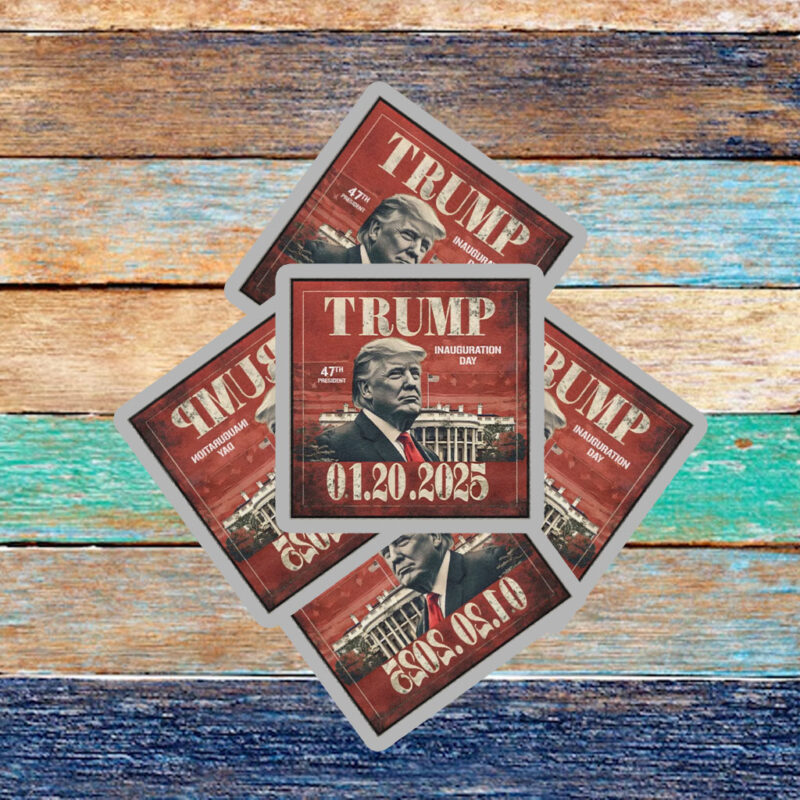 Trump Inauguration 2025 Sticker ,Car Magnet