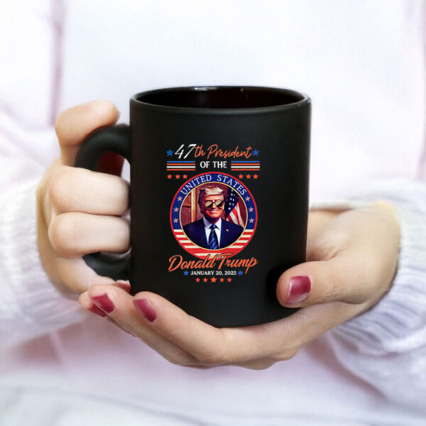 Trump Inauguration Day 2025 Retro Mug