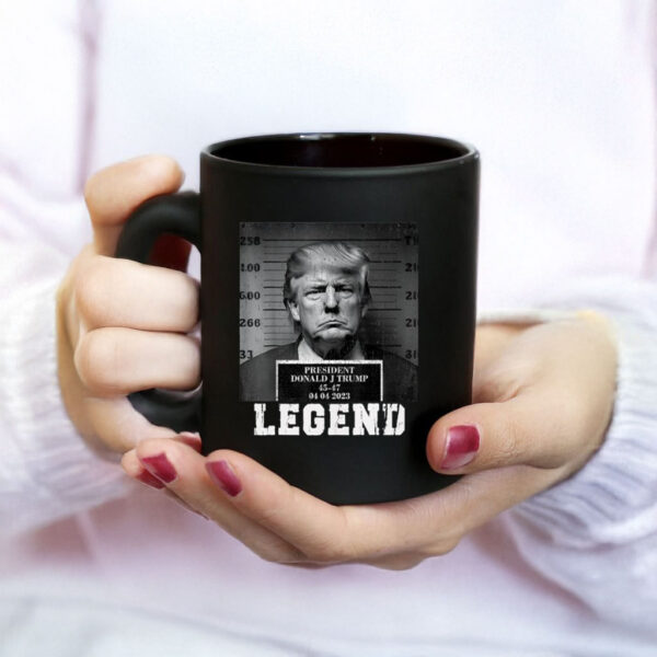 Trump Legend Trump Mugshot President Legend Mug