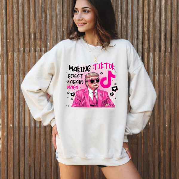 Trump Making TikTok Great Again T-Shirts