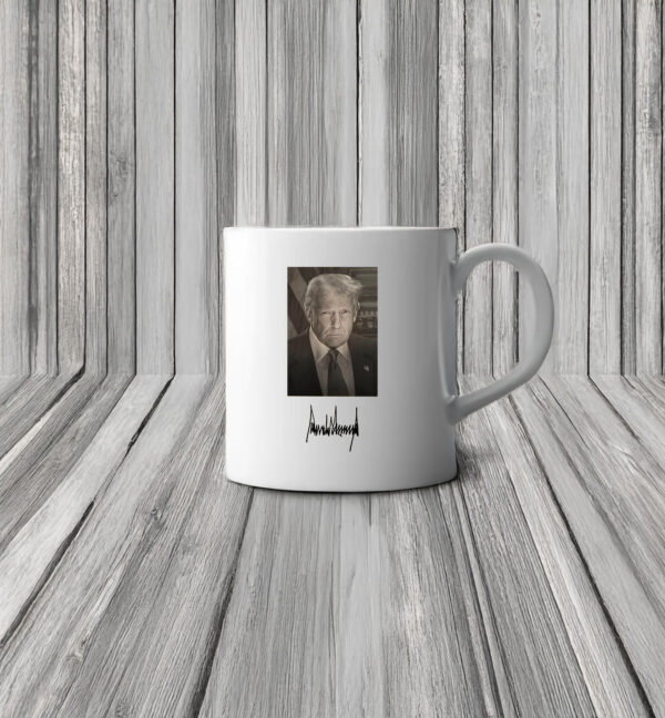 Trump Official Inauguration Portrait Photo Mug 2025